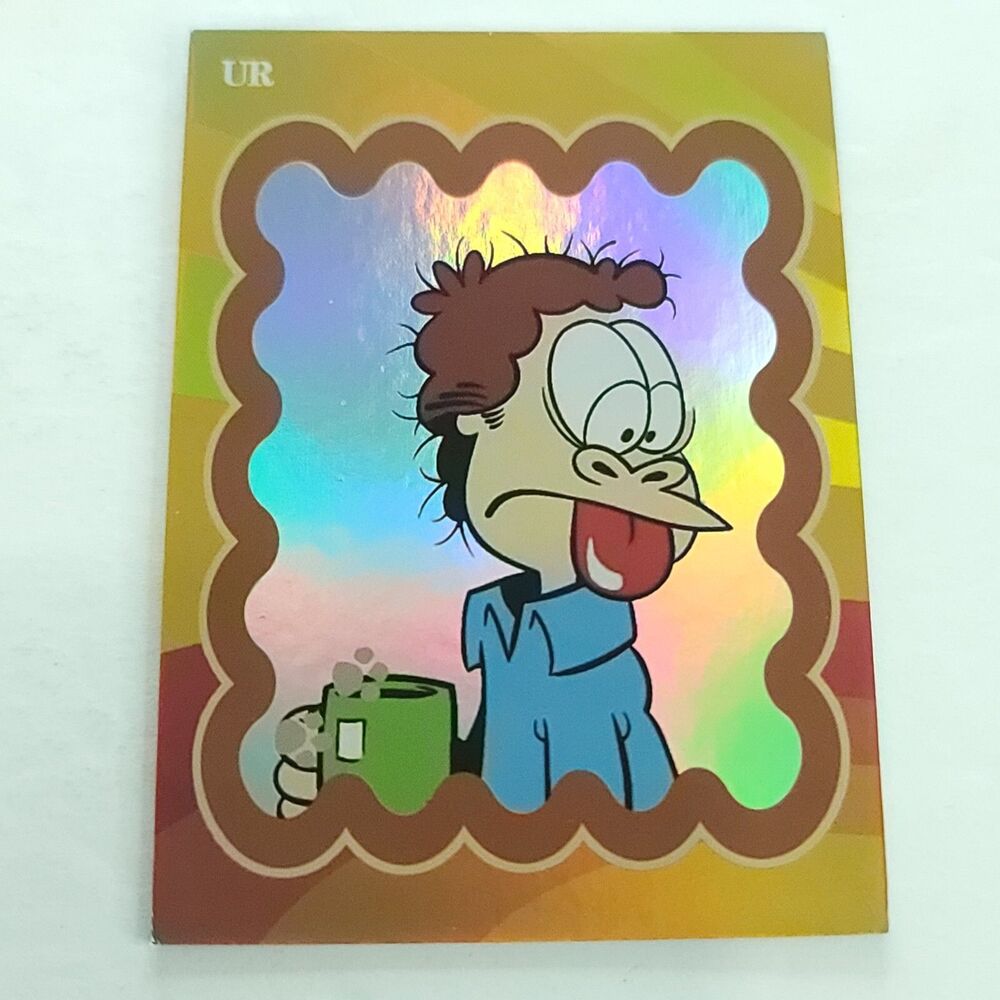 2023 Garfield Jon Arbuckle Yuck Happy Life Trading Card Kayou Animation UR 003